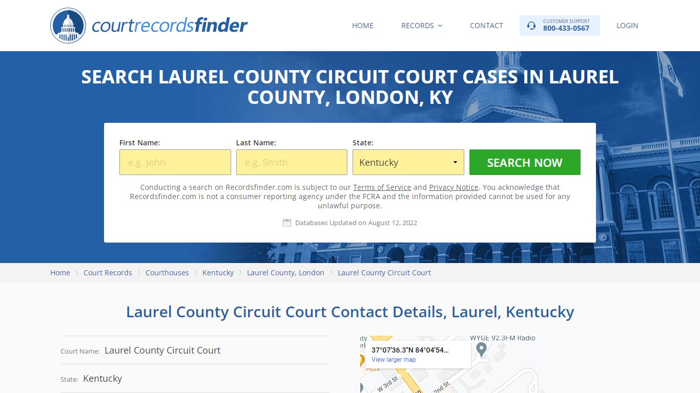 Laurel County Circuit Court Case Search - Laurel County ...